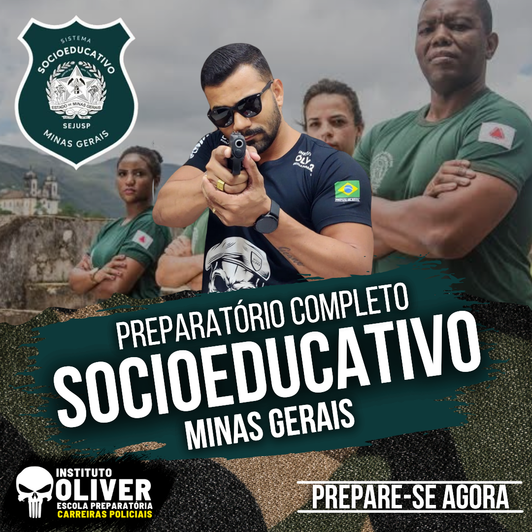 Imagem de capa para o Curso online 👮‍♂️Preparatório Completo POLÍCIA PENAL de Minas Gerais  👮‍♂️ SOCIOEDUCATIVO  - Instituto Óliver 