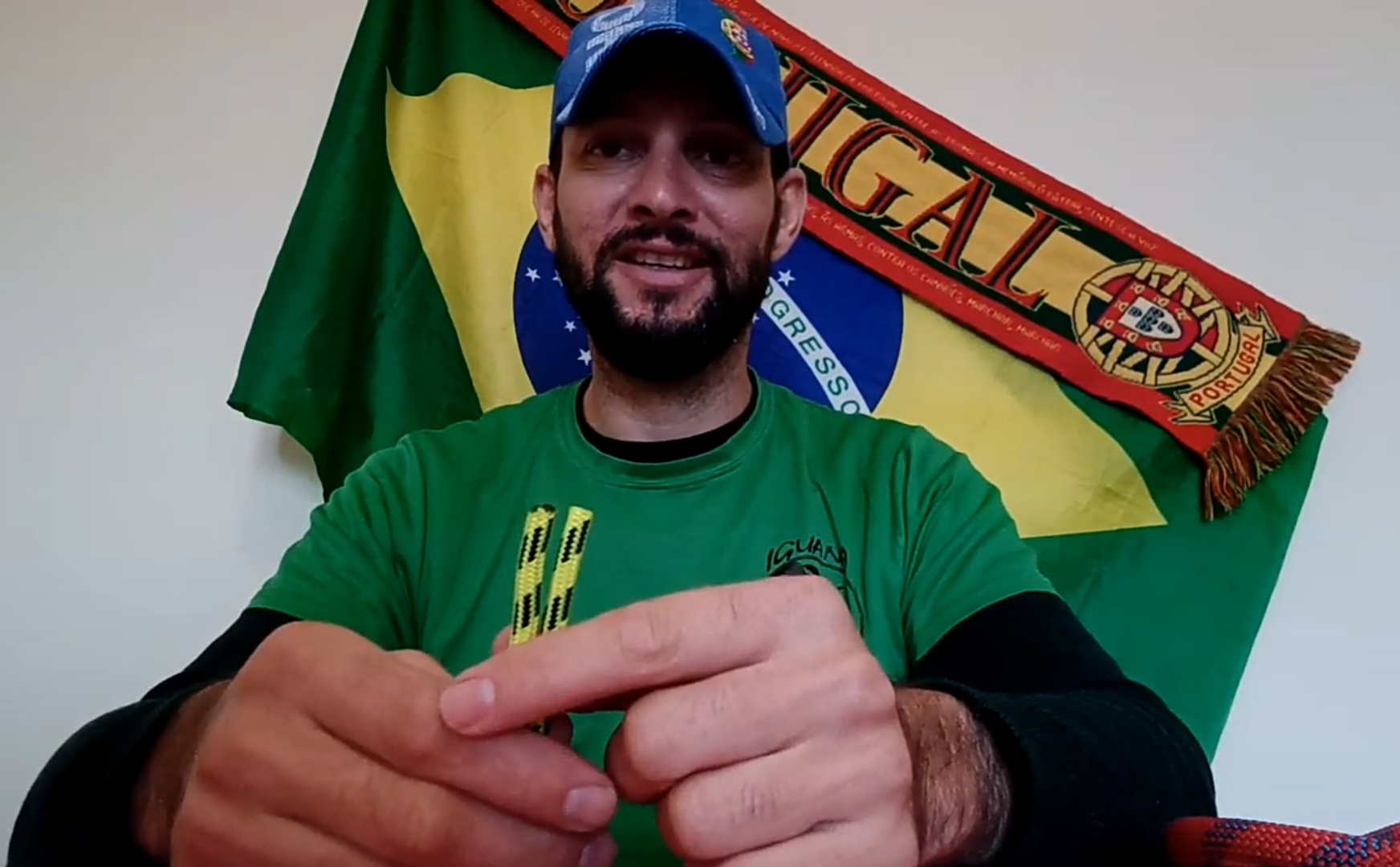Treinamento cabos voltas e nós