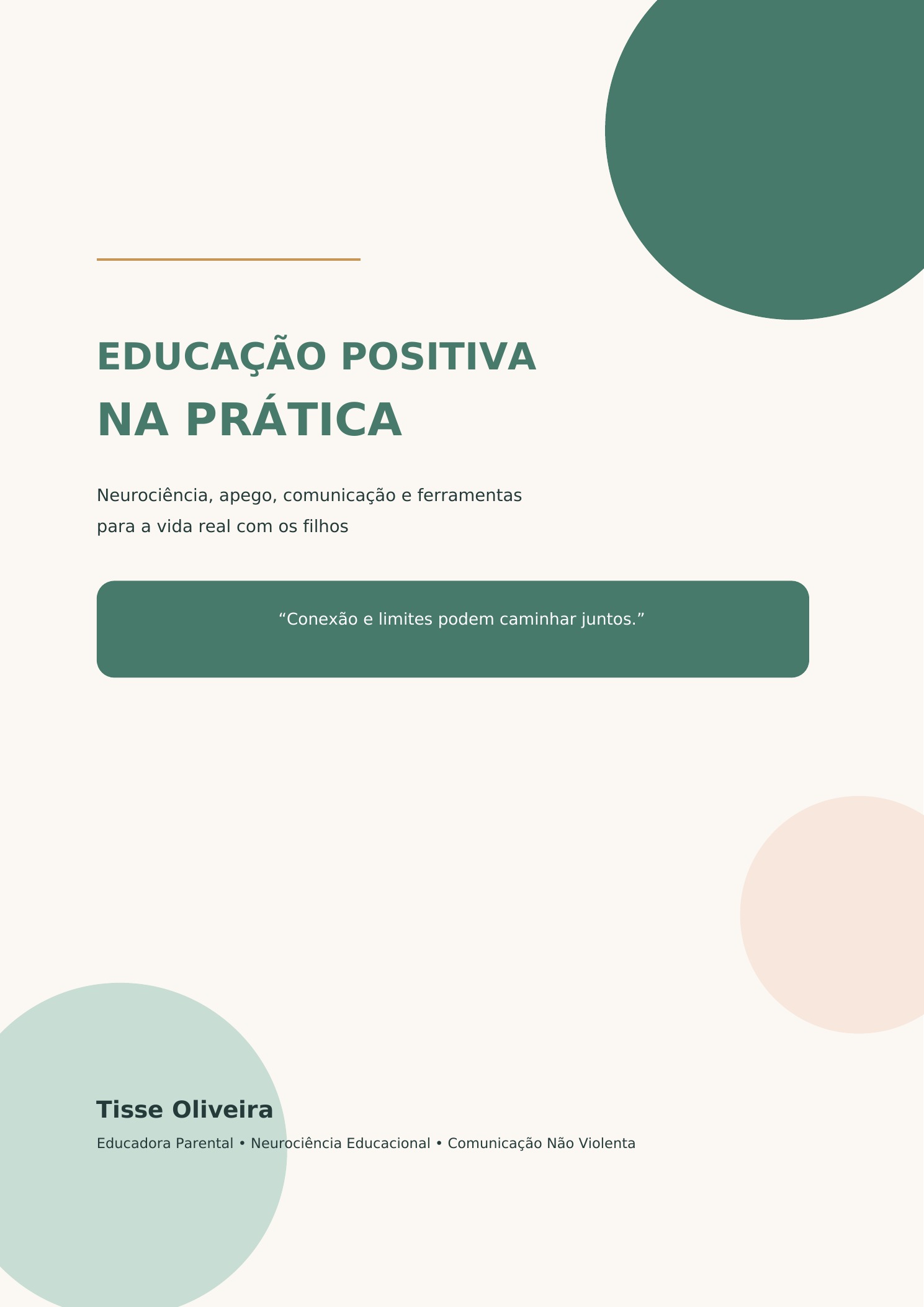 Capa do e-book Educação Positiva na Prática
