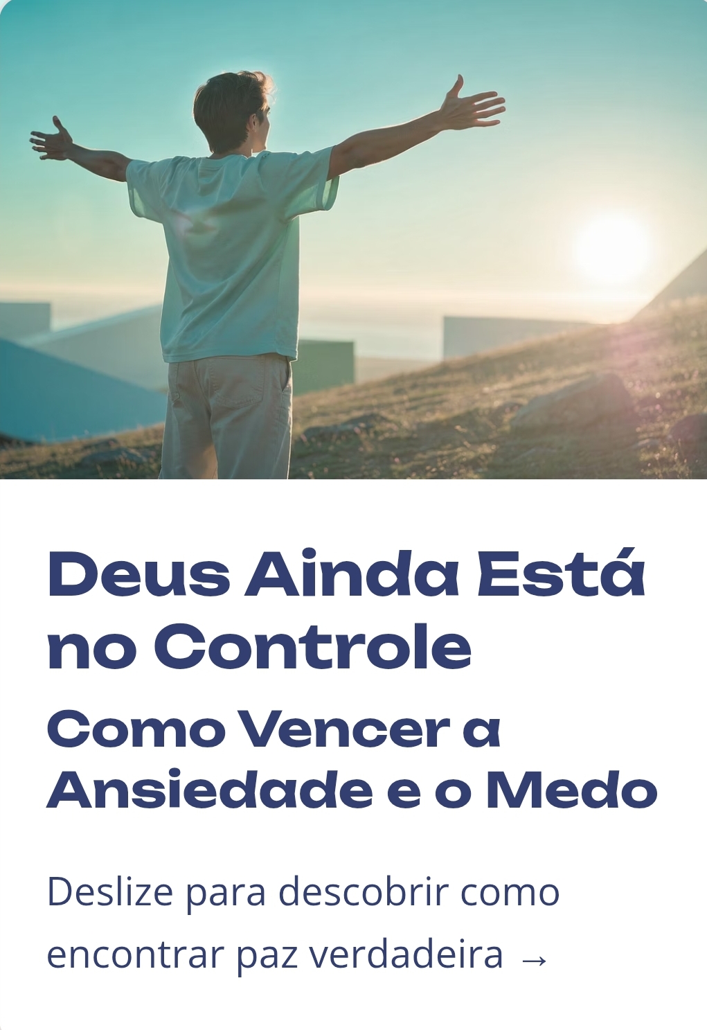 Deus Ainda Está no Controle Como Vencer a Ansiedade e o Medo - Jos...