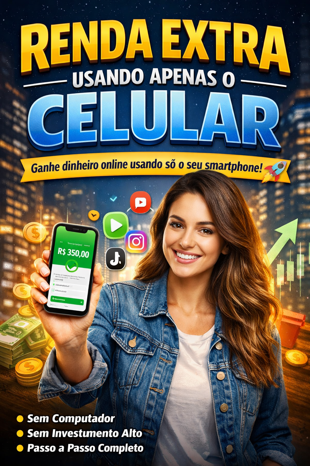 RENDA EXTRA USANDO APENAS O CELULAR
