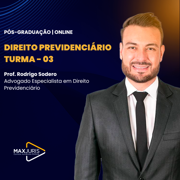 Pós-graduação em Direito Previdenciário T3 - Maxjuris Cursos Jurídi...