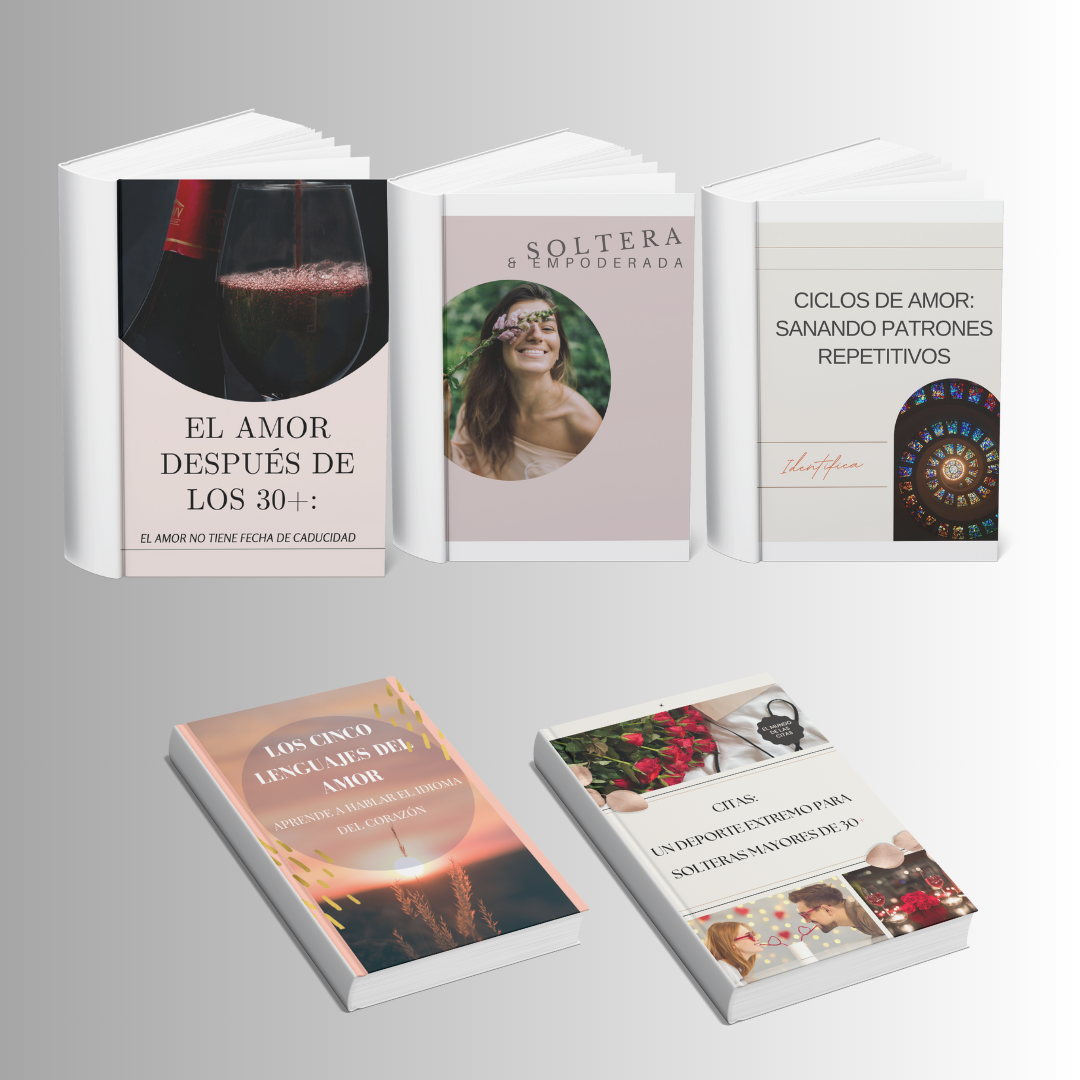 Mega Pack: El amor después de los 30+ NO tiene fecha de caducidad