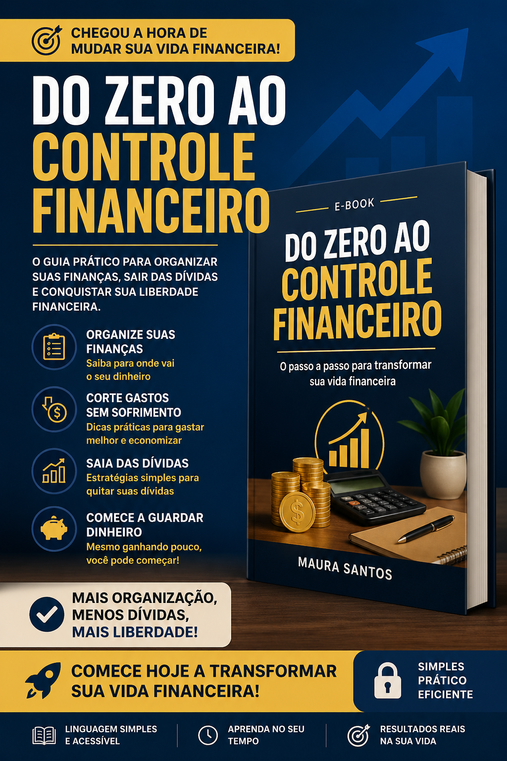 Do zero ao controle financeiro - Maura Taine dos Santos | Hotmart