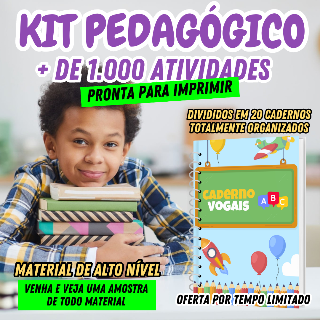 KIT PEDAGÓGICO - Acelere - Cursos e Arquivos | Hotmart
