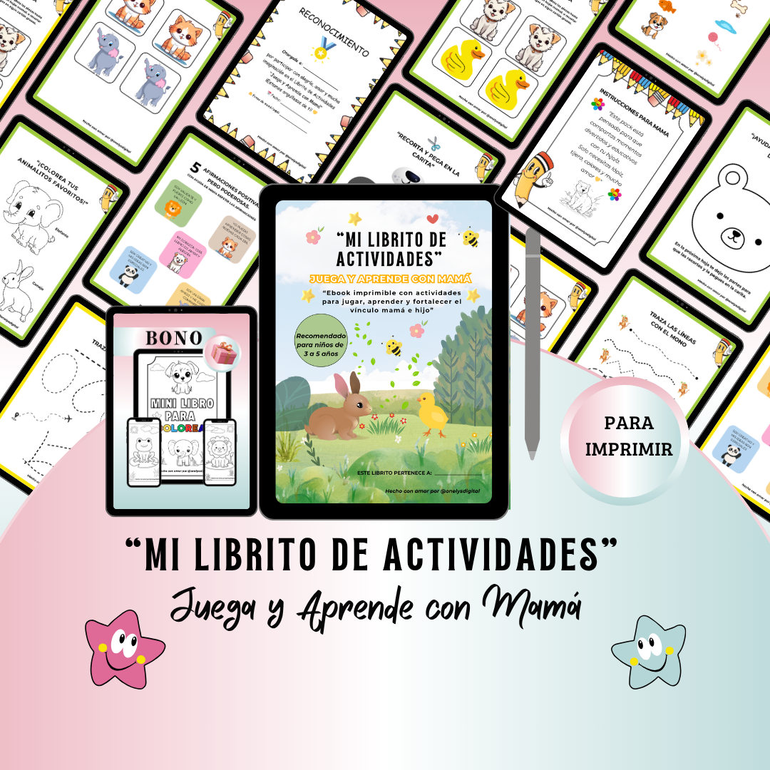 Mi Librito de Actividades - Onelys Obispo | Hotmart
