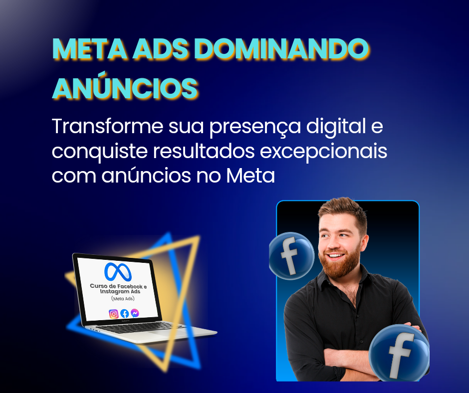 Imagem de capa para o Curso online Meta Ads Dominando Anúncios