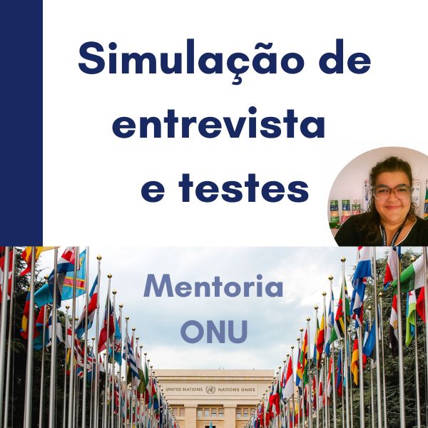 Mentoria ONU: Simulação de Entrevista + Testes