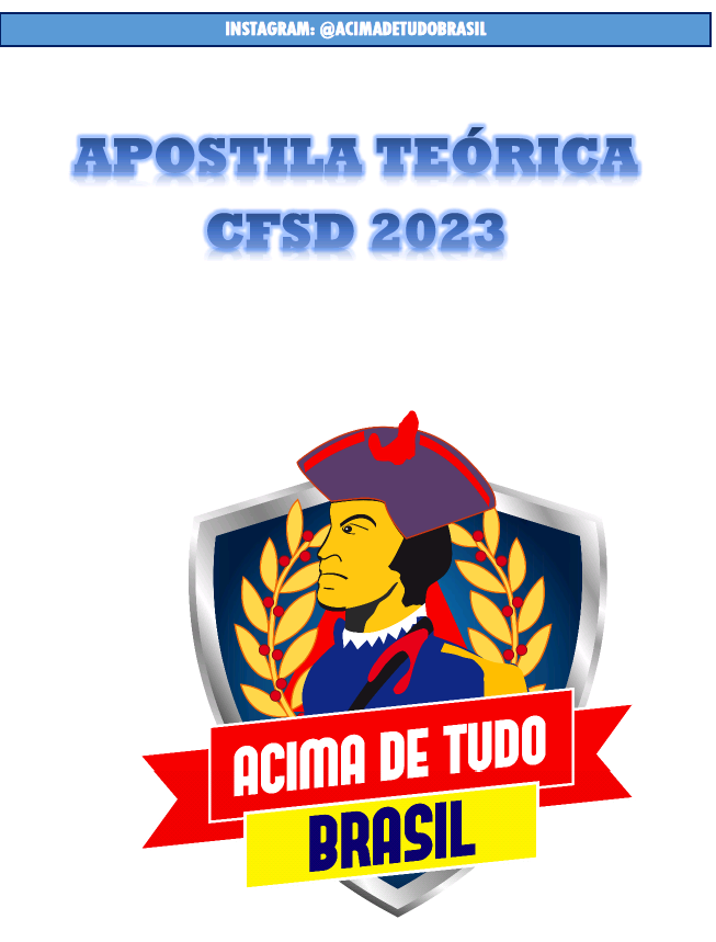APOSTILA TEÓRICA CFSD 2023 - SOLDADO PMMG