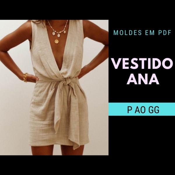Imagem de capa para o Ebook Vestido Ana