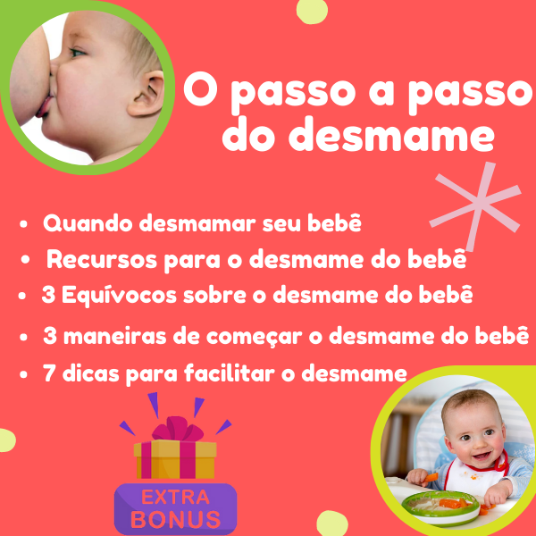 O passo a passo do desmame do Bebê - elias silva | Hotmart