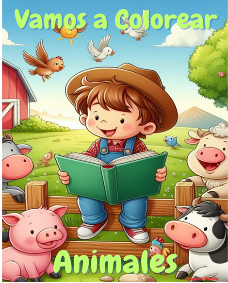 Libró de animales para colorear - Oswaldo Varela | Hotmart