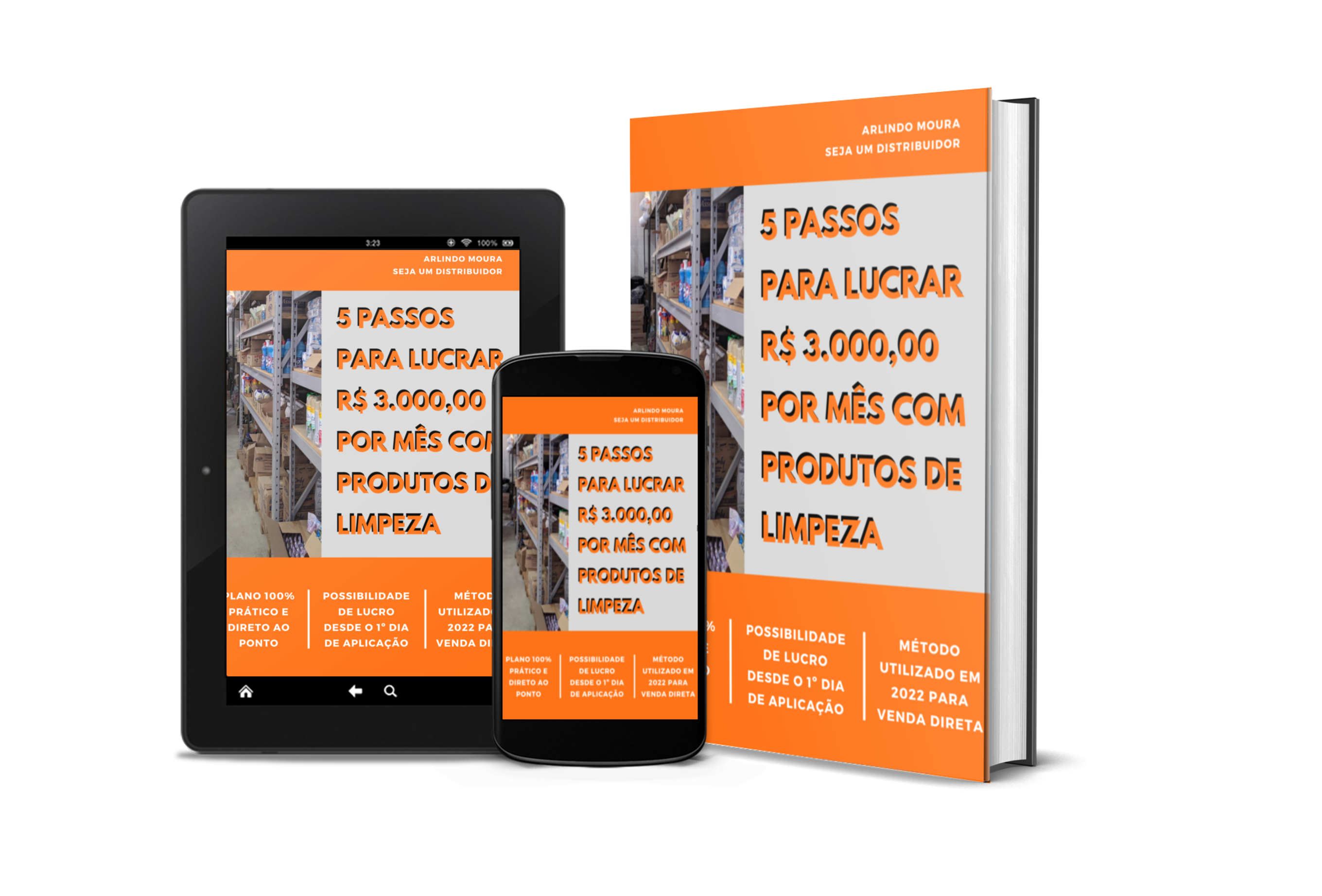 5 passos para lucrar R 3.000,00 por mês com produtos de limpeza