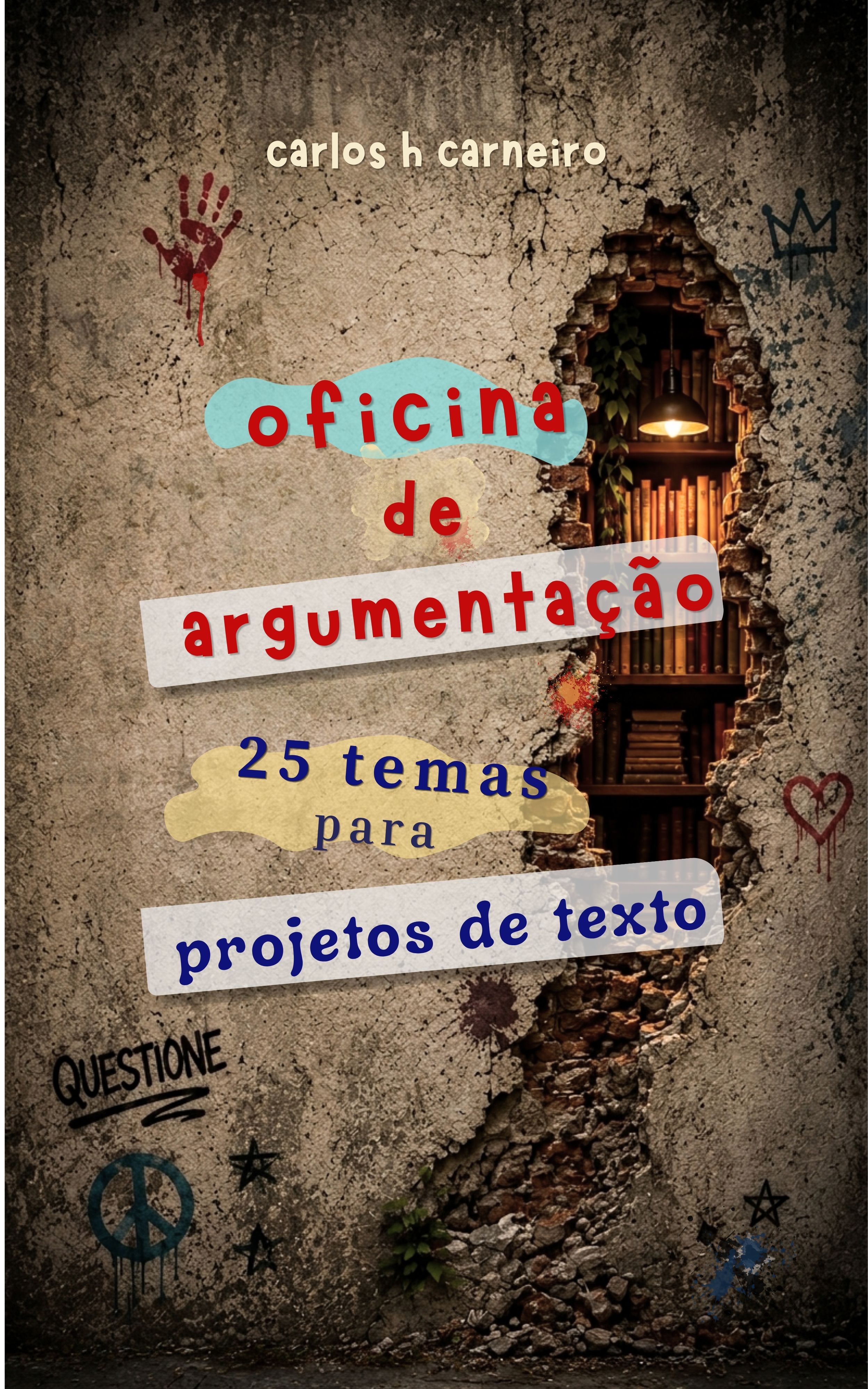 Capa do E-book Oficina de Redação