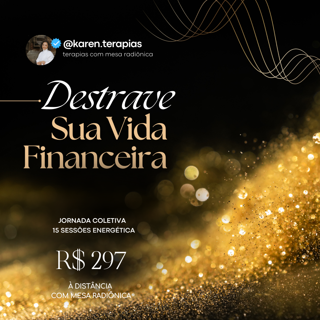 Destrave Sua Vida Financeira - Fevereiro - @karen.terapias - Karen ...