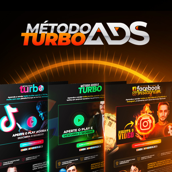 Imagem de capa para o Curso online Combo Método Turbo Ads