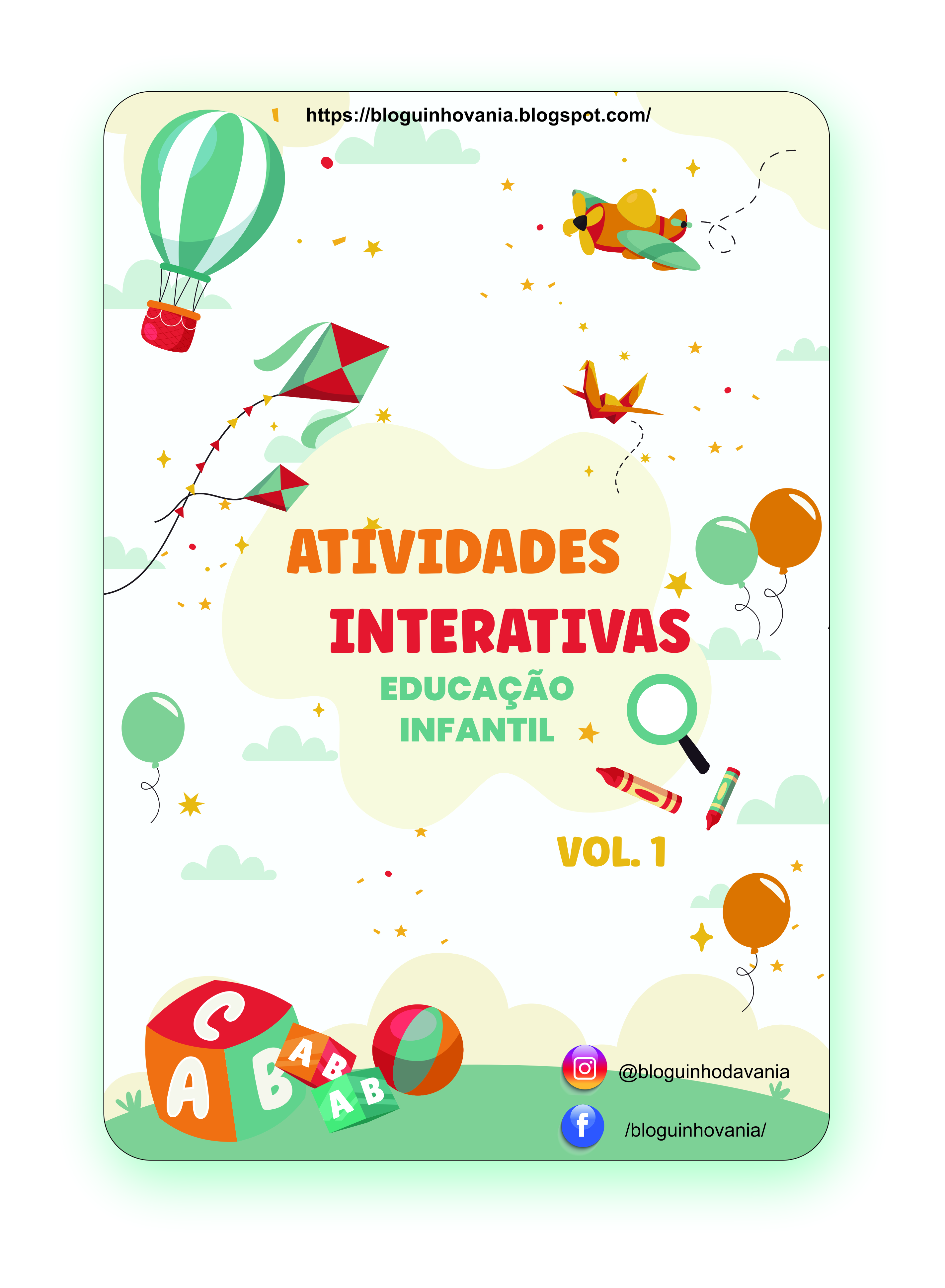 Imagem de capa para o Ebook Atividades Interativas Volume 1