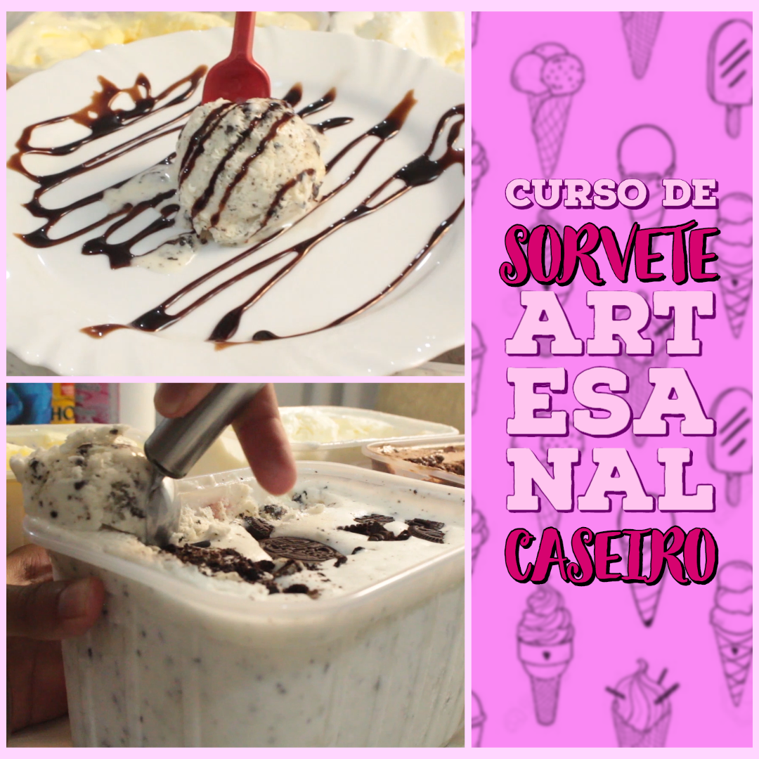 Curso de Sorvete Artesanal Caseiro