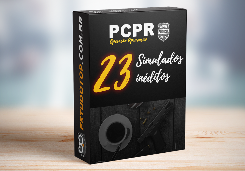 PC PR - OPERAÇÃO APROVAÇÃO - 23 SIMULADOS INÉDITOS