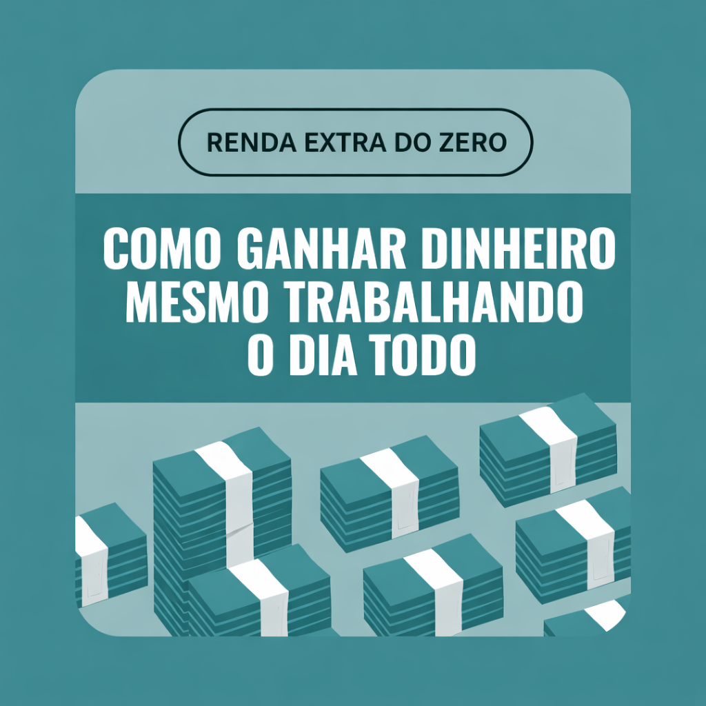 Renda Extra do zero: Como Ganhar Dinheiro Mesmo Trabalhando o Dia T...