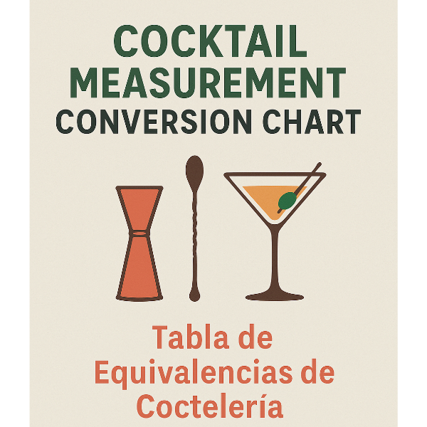 Cocktail Measurement Conversion - Yeynder Jesús Esther Olivera | H...