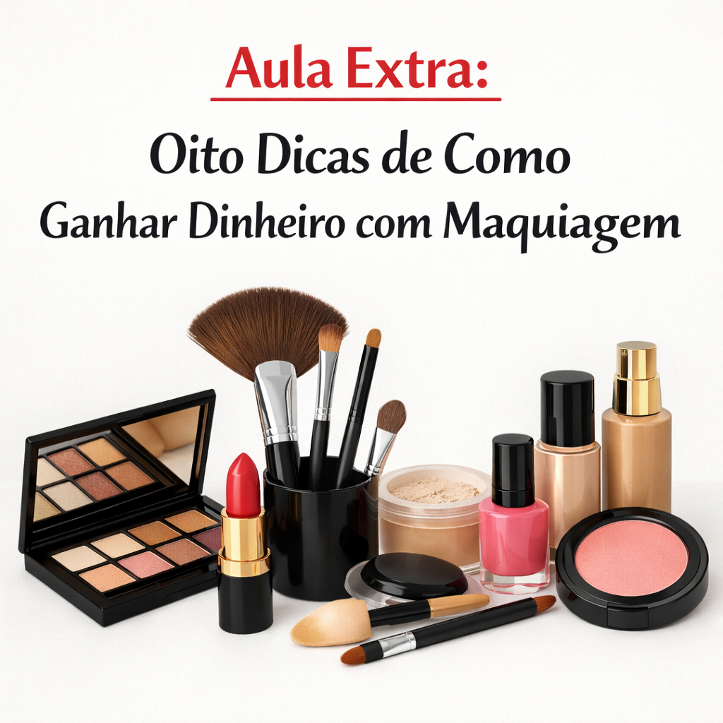 Aula Extra: Oito Dicas de Como Ganhar Dinheiro com Maquiagem