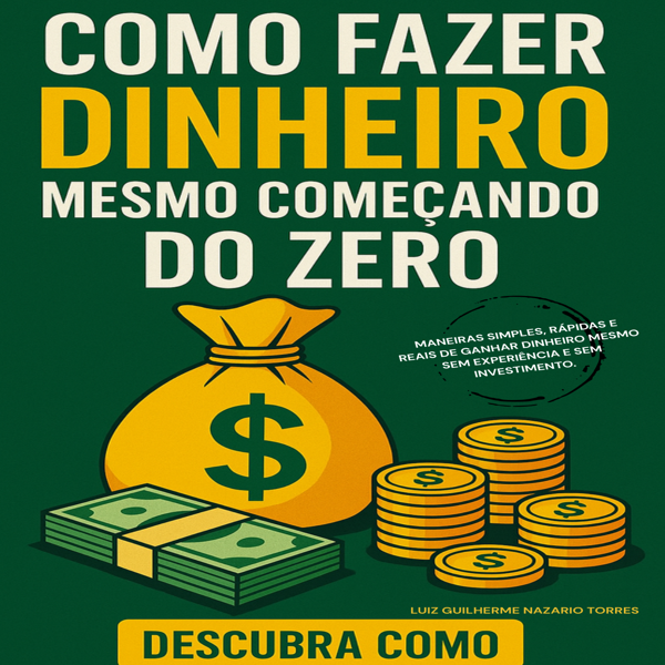 COMO FAZER DINHEIRO MESMO COMEÇANDO DO ZERO - Dr. Luiz Guilherme Na...