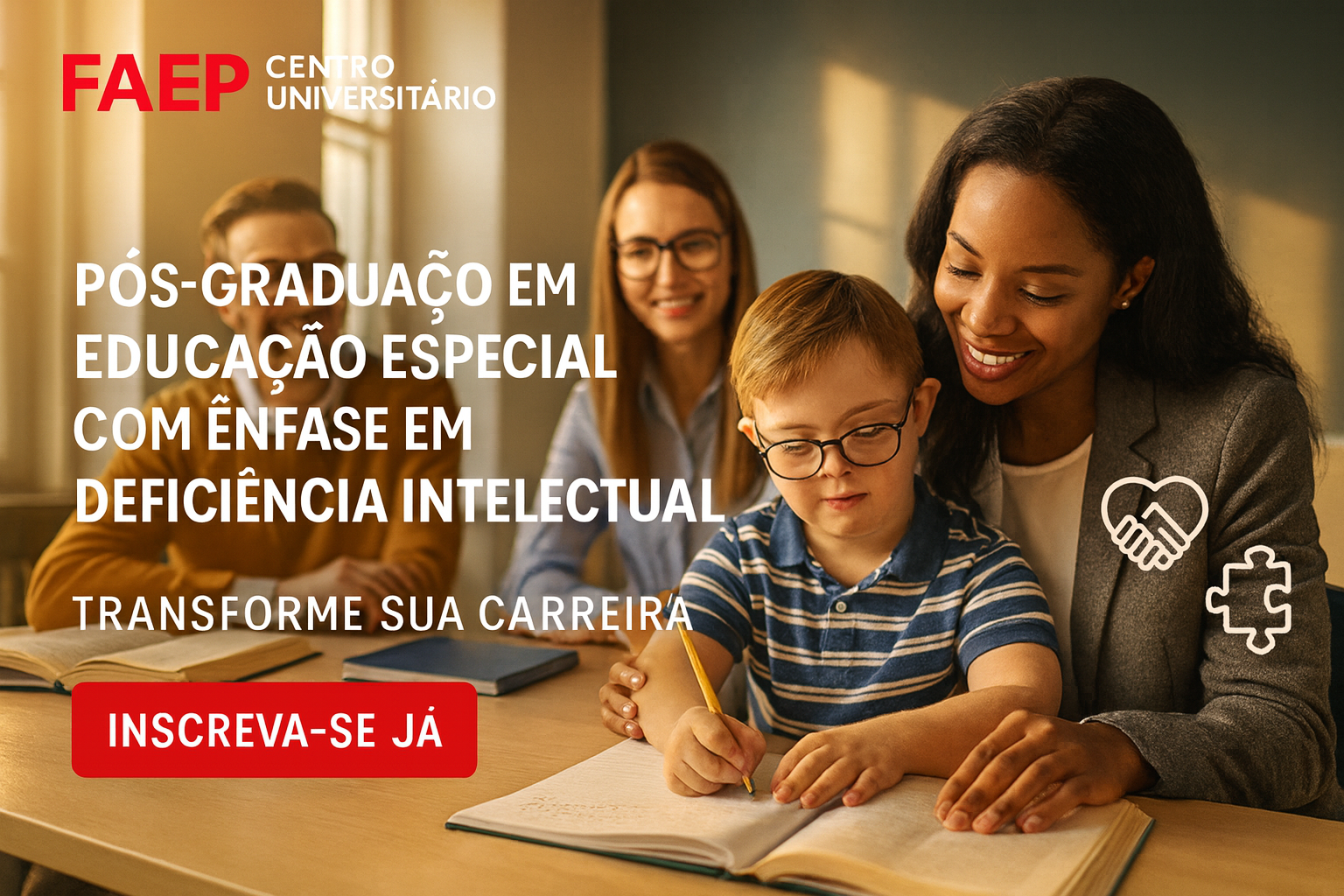 Pós Graduação em Educação Especial com ênfase em Deficiência Intele...