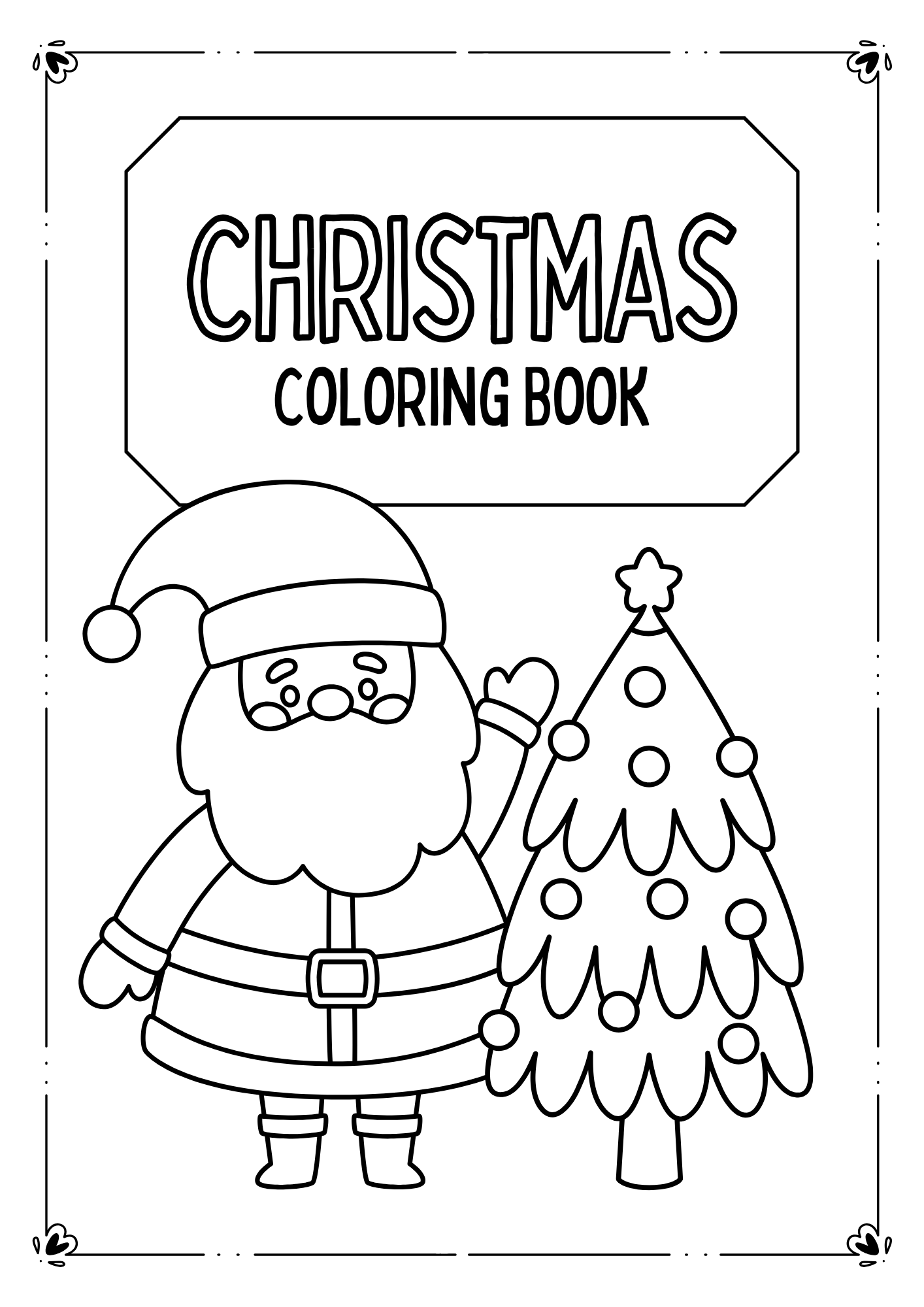 Livro Infantil para Colorir Natal
