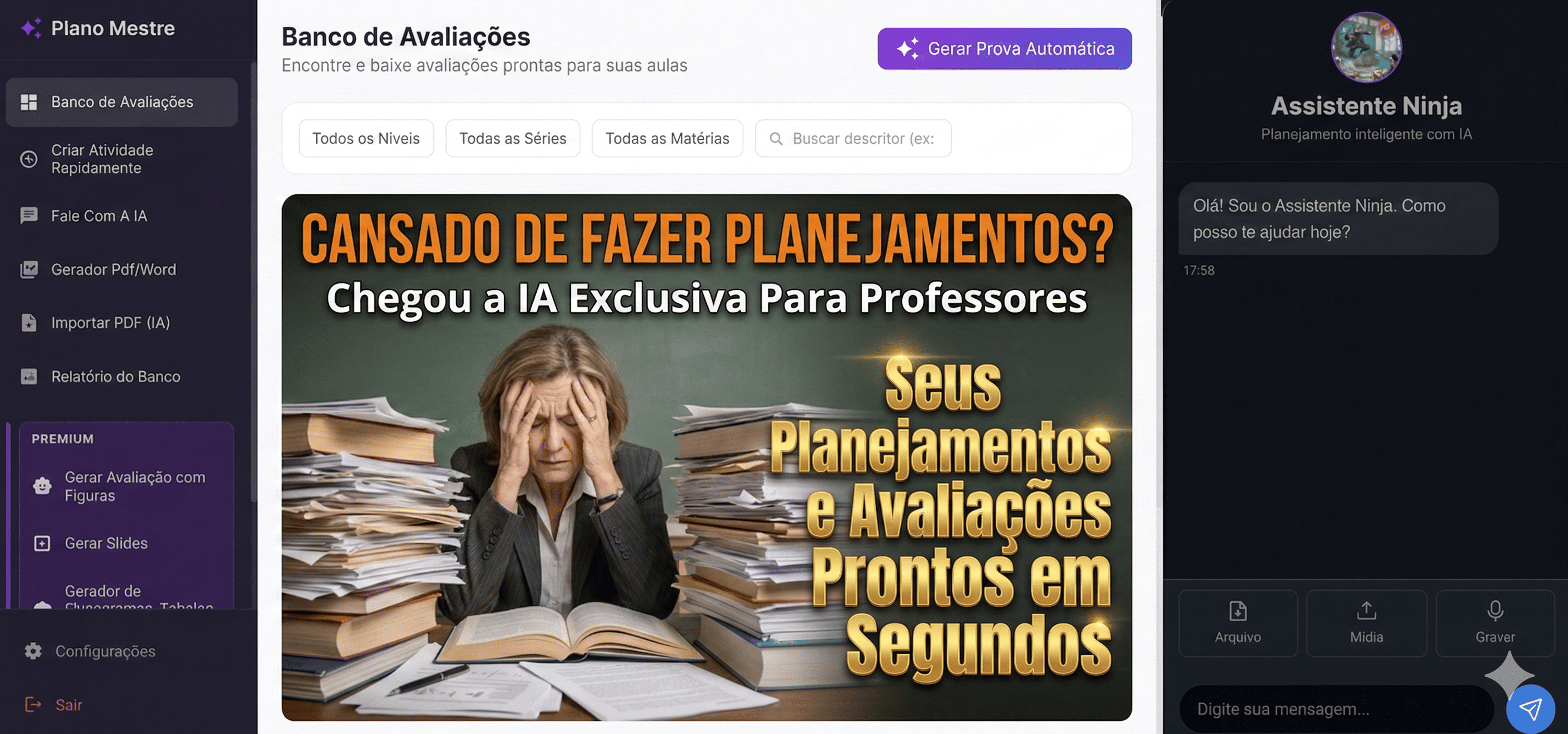 Plano Mestre - Salesio de Souza | Hotmart