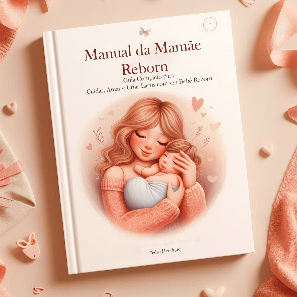 Manual da Mamãe Reborn - Guia Completo para Cuidar, Amar e Criar Laços com seu Bebê Reborn