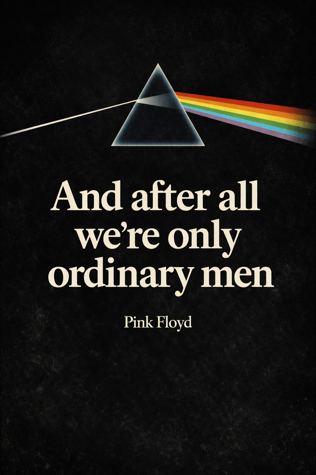 Poster decorativo Pink Floyd | Hotmart