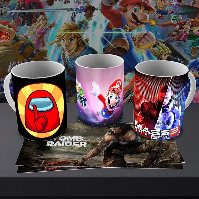 1000 Game Designs for Mugs [VECTORS] - Felipe Paes | Hotmart