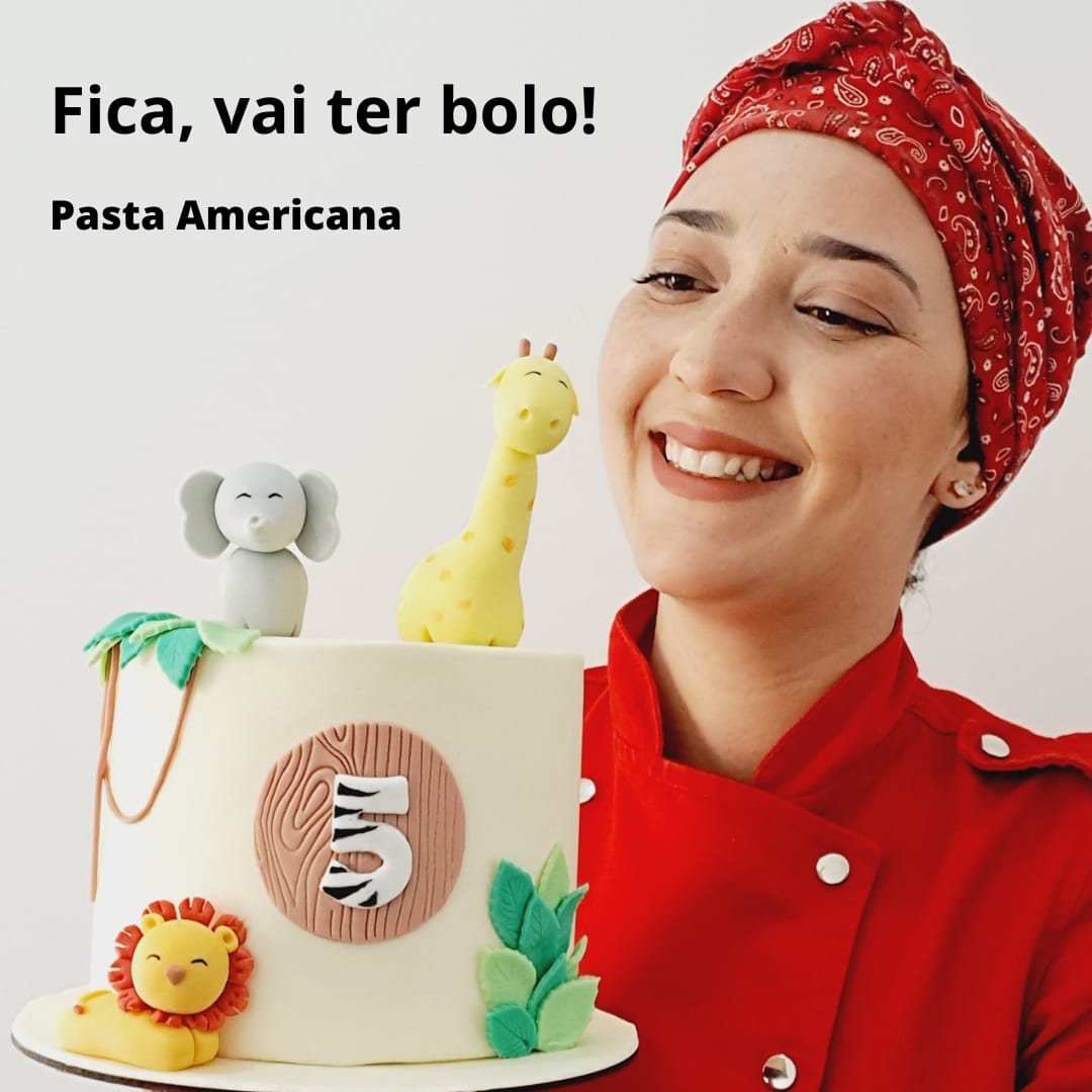 Fica, vai ter bolo.. Pasta Americana. Pitanga Bolos Hotmart