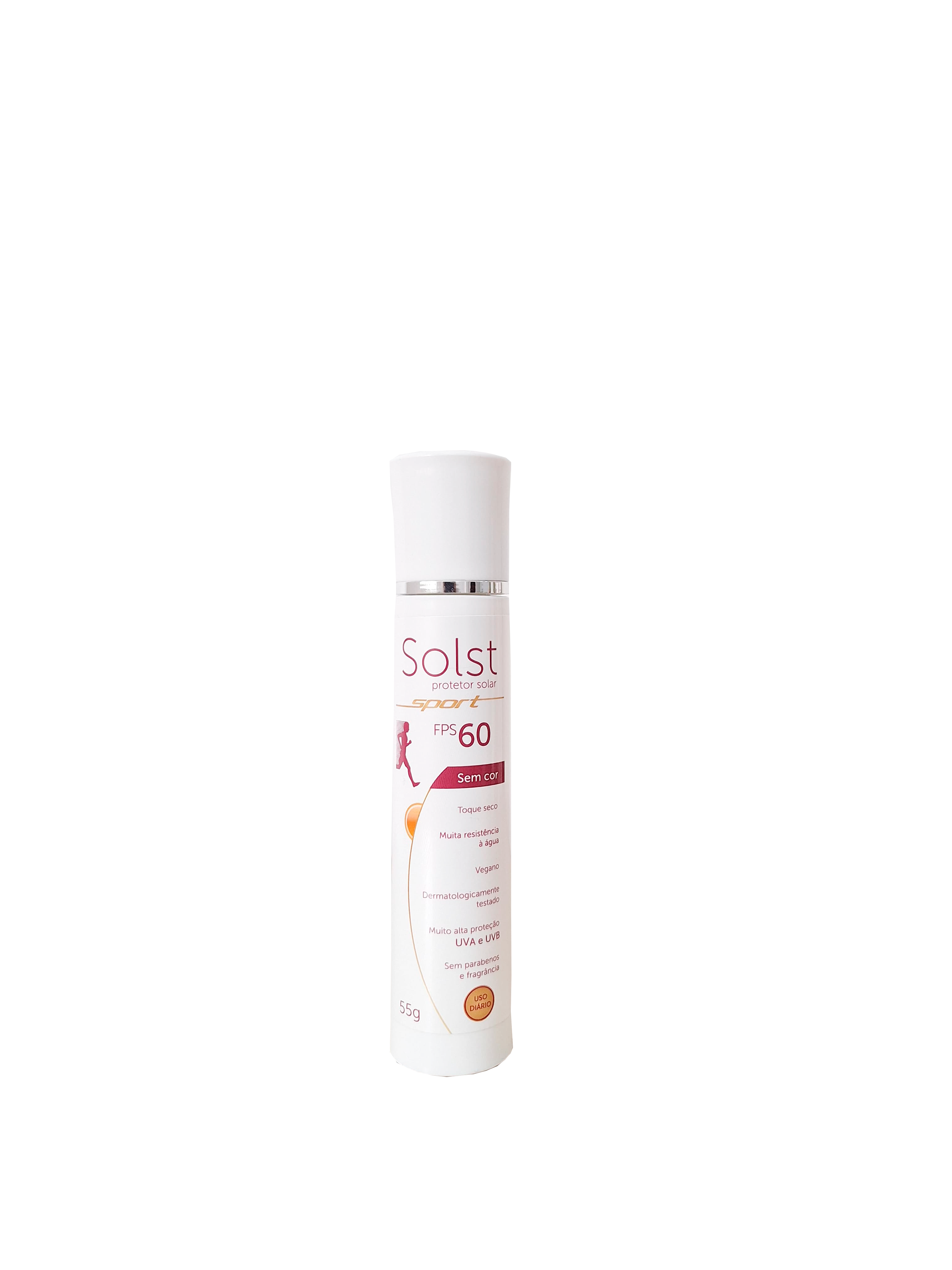 Solst Solst Sport FPS 60 Protetor Solar Toque Seco Sem Cor 55g