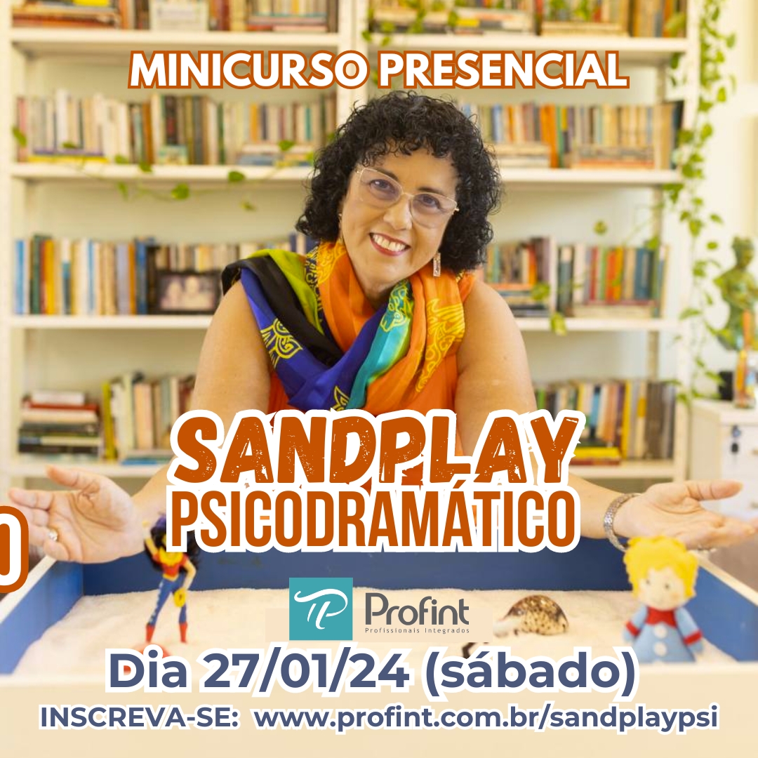 Minicurso SANDPLAY PSICODRAMÁTICO - Presencial - PROFINT | Hotmart
