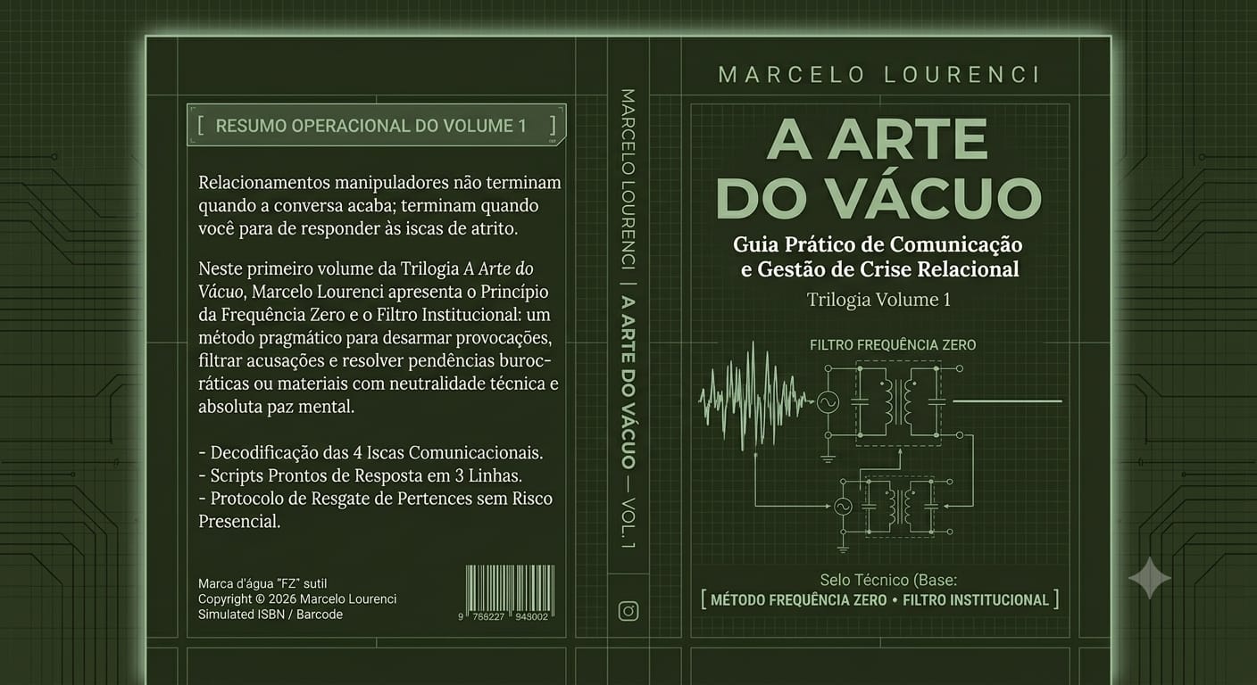 Capa do Manual A Arte do Vácuo