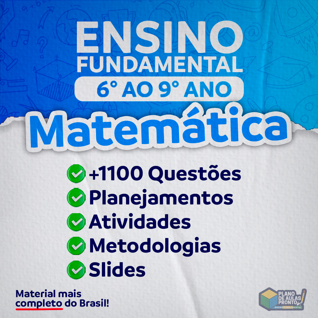 Imagem de capa para o Curso online MATEMÁTICA - ENSINO FUNDAMENTAL II