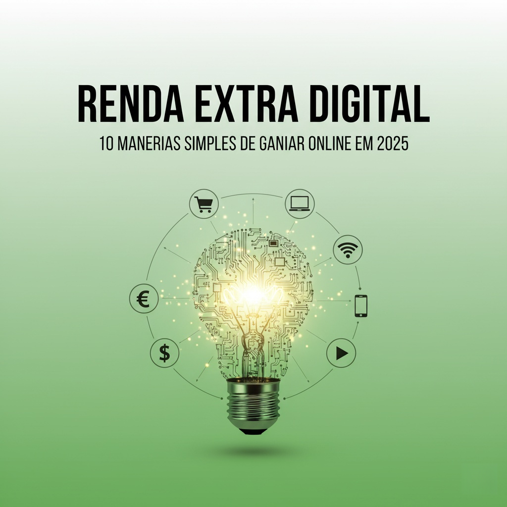 Renda Extra Digital: 10 Maneiras Simples de Ganhar Online em 2025