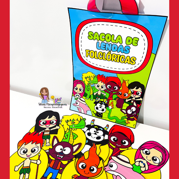 🎒 Sacola de Lendas Folclóricas