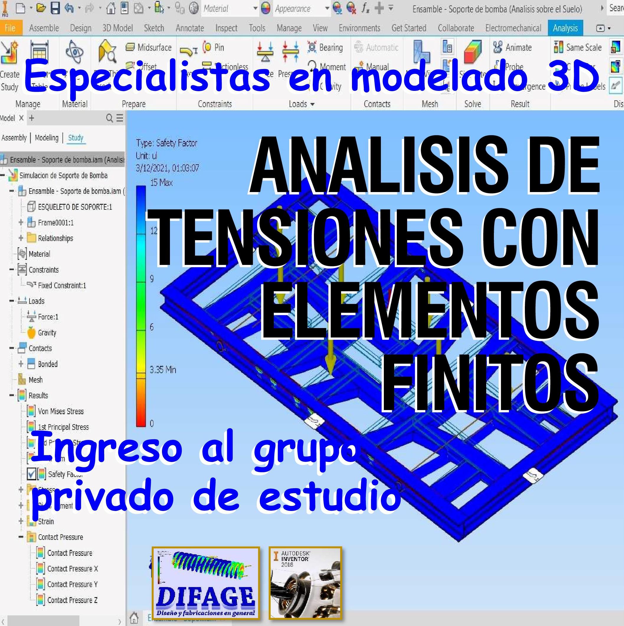 CURSO DE ANALISIS DE TENSIONES CON ELEMENTOS FINITOS (AUTODESK INVE...
