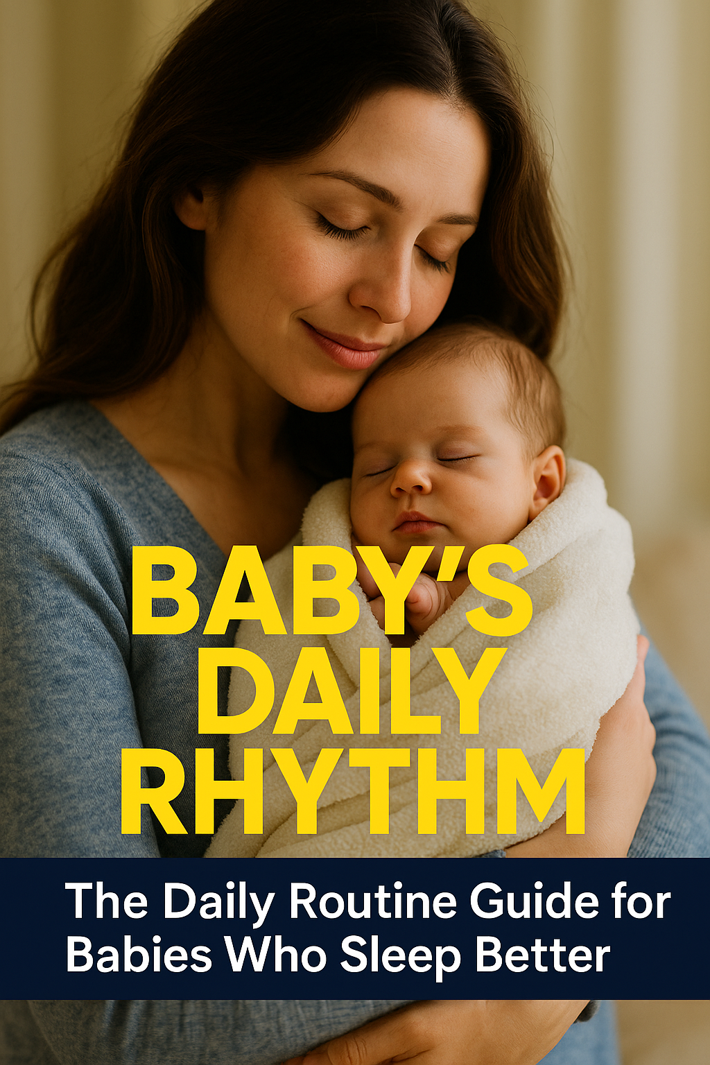 Babys Daily Rhythm The Daily Routine Guide for Babies Who Sleep Better