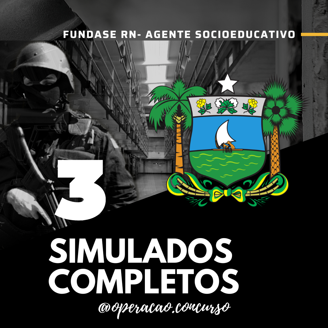 FUNDASE RN Simulados Comentados Agente Socioeducativo Opera o 