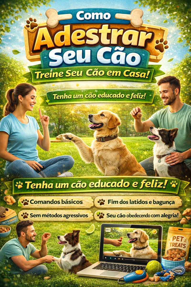 🐕 Pet – Como Adestrar Seu Cão