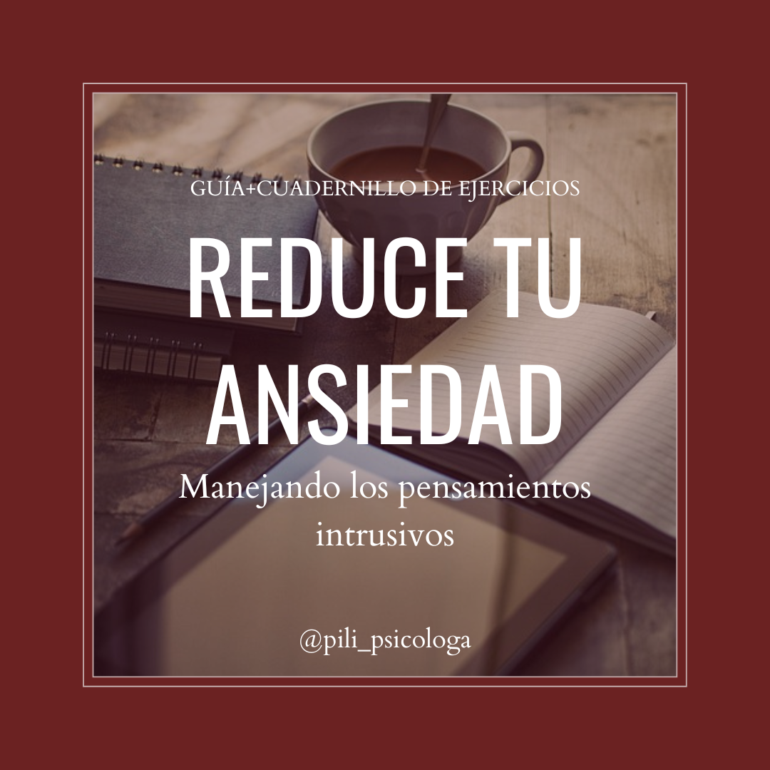 Imagen de portada para Ebook Reduce tu ansiedad manejando los pensamientos intrusivos.