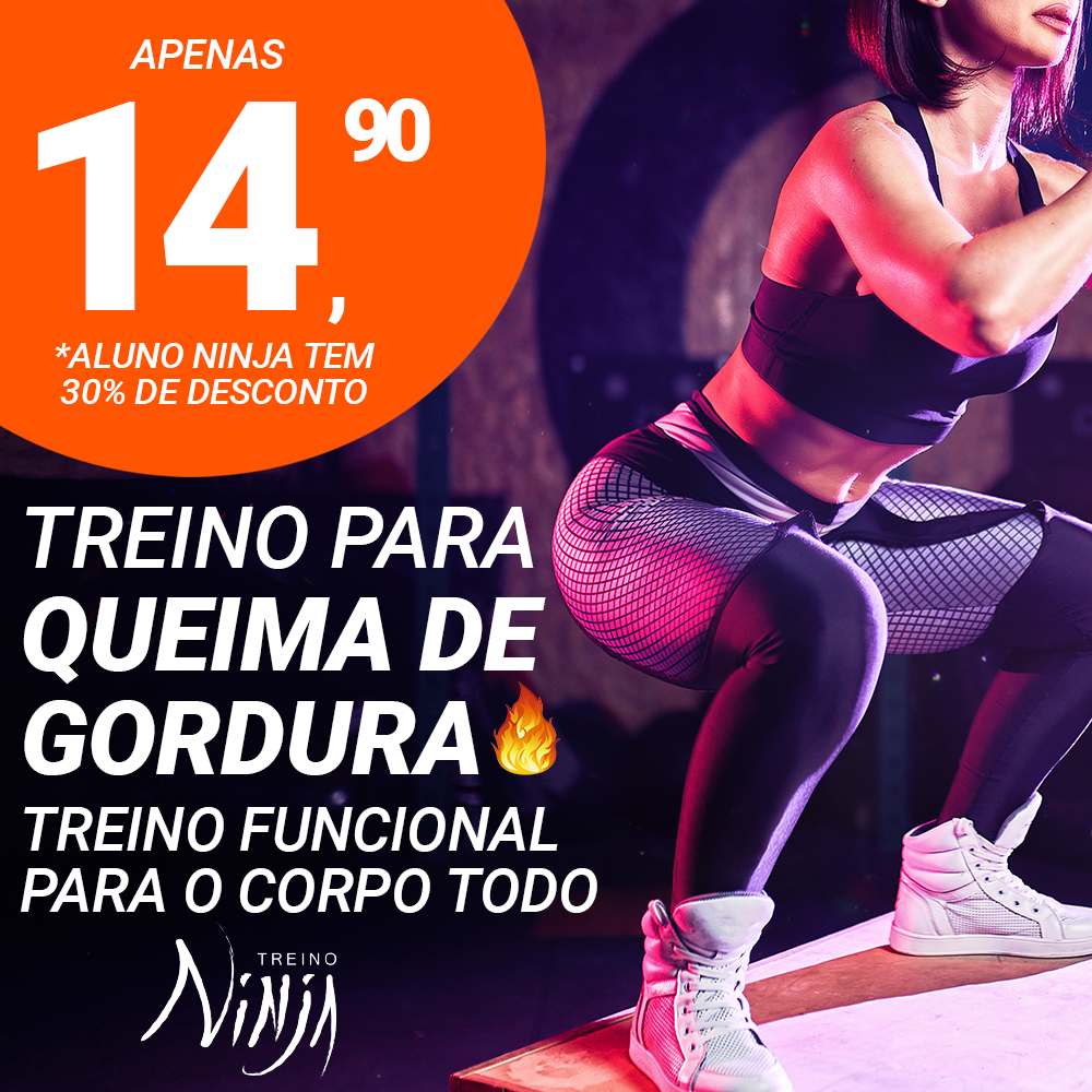 Imagem de capa para o Curso online Treino para Queima de Gordura para o corpo todo
