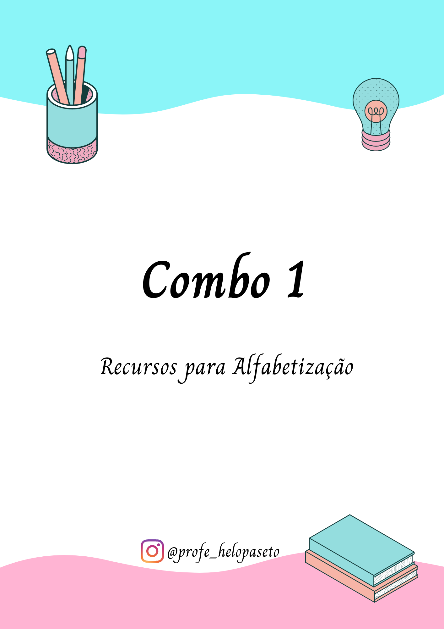 Combo 1 - Recursos para alfabetização