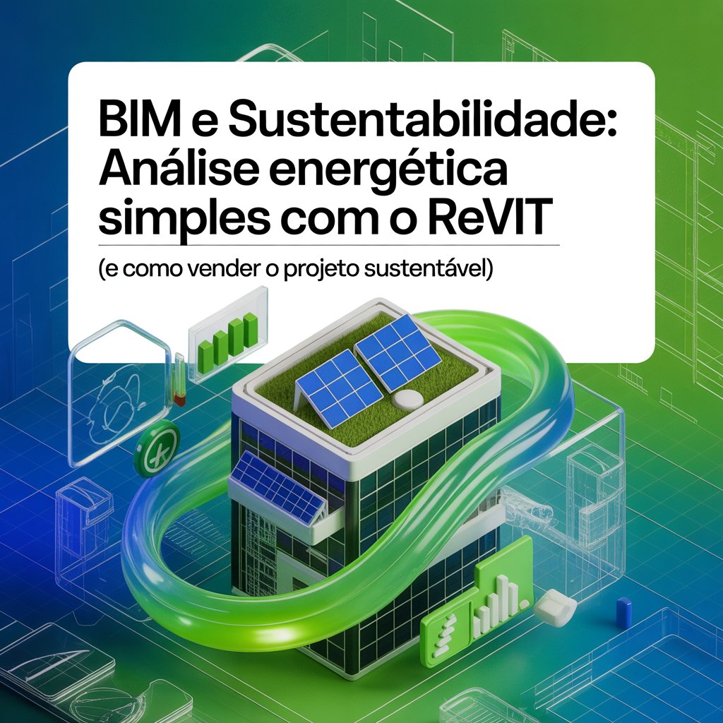 BIM e Sustentabilidade: Análise Energética Simples com o Revit (e Como Vender o Projeto Sustentável)