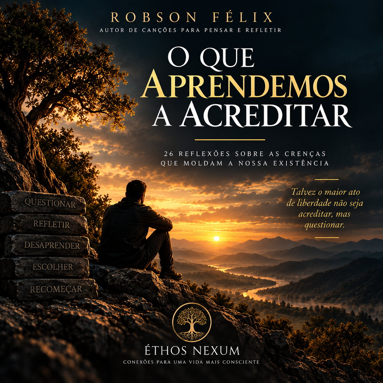 Capa do Livro O que aprendemos a acreditar