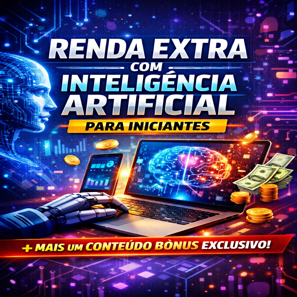 RENDA EXTRA COM INTELIGÊNCIA ARTIFICIAL PARA INICIANTES: Aprenda a ...